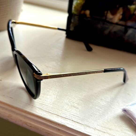 Jimmy Choo Axel 56mm Cat Eye Sunglasses black - Picture 6 of 16